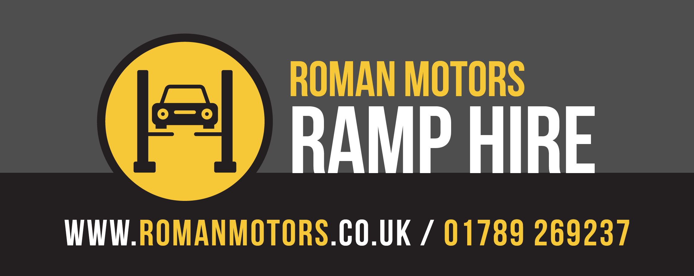 Roman Motors Ramp Hire